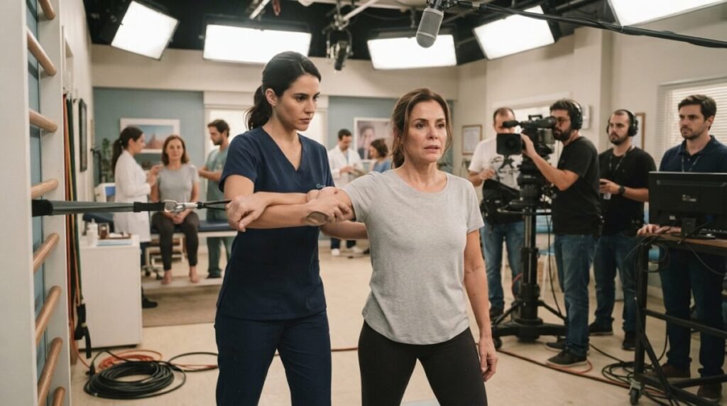 A Fisioterapia em destaque na novela das 21h