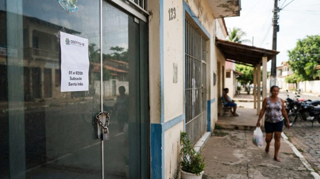 Aviso CREFITO-16: Subsede Santa Inês fechada nos dias 01 e 02/09