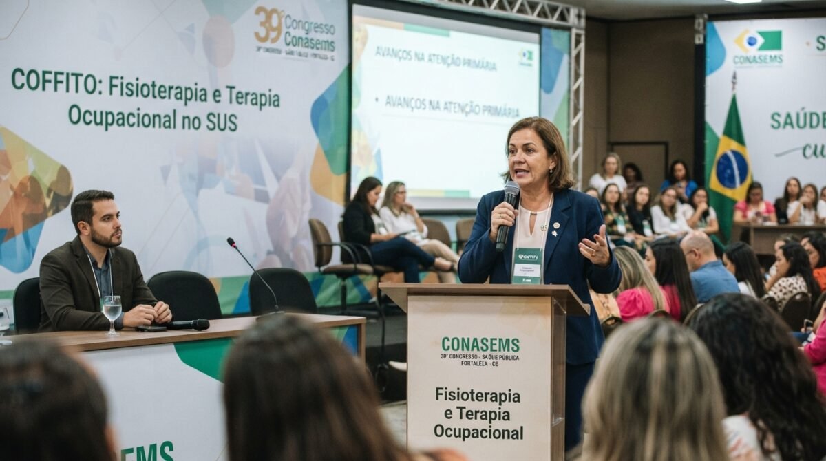 COFFITO leva a pauta da Fisioterapia e da Terapia Ocupacional ao 39.° Congresso do Conasems
