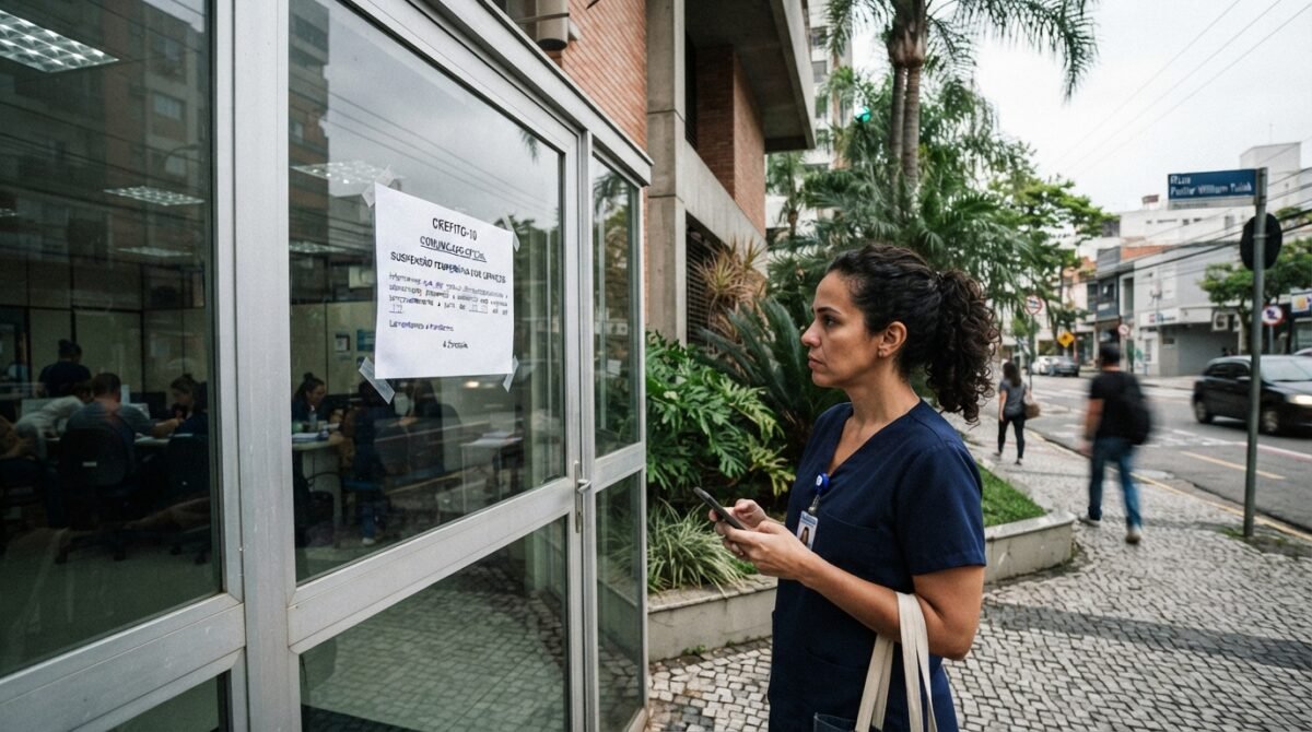 COMUNICADO-SUSPENSÃO TEMPORÁRIA DOS SERVIÇOS NO CREFITO-10
