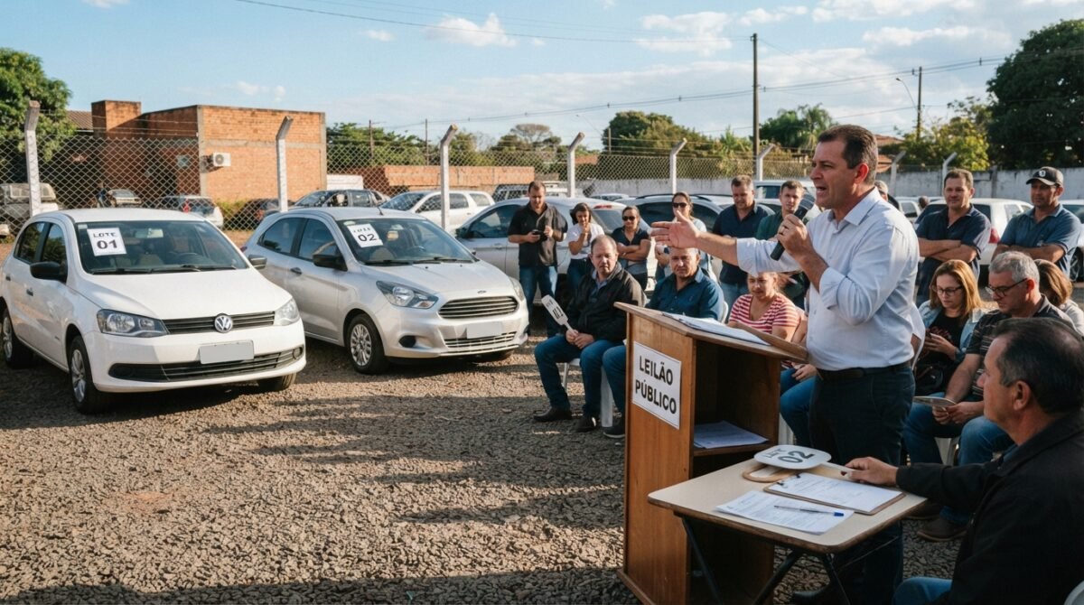 CREFITO-13 realiza leilão de dois veículos em Campo Grande MS