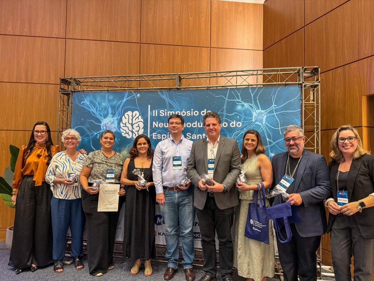 CREFITO-15 marca presença na abertura do II Simpósio de Neuromodulação do Espírito Santo