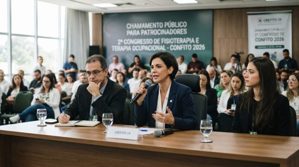 CREFITO-19 abre Chamamento Público para patrocinadores do 2º CONFITO 2026