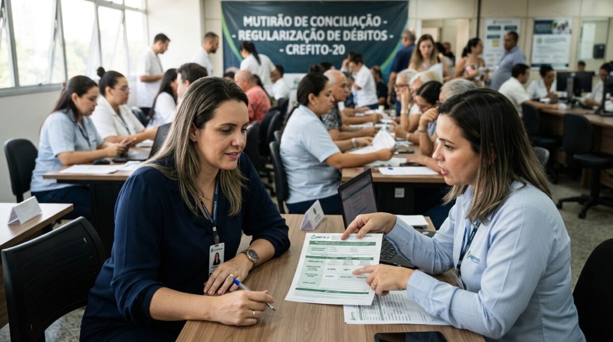 CREFITO-20 lança mutirão de conciliação para regularização de débitos com parcelamento em até 48 vezes