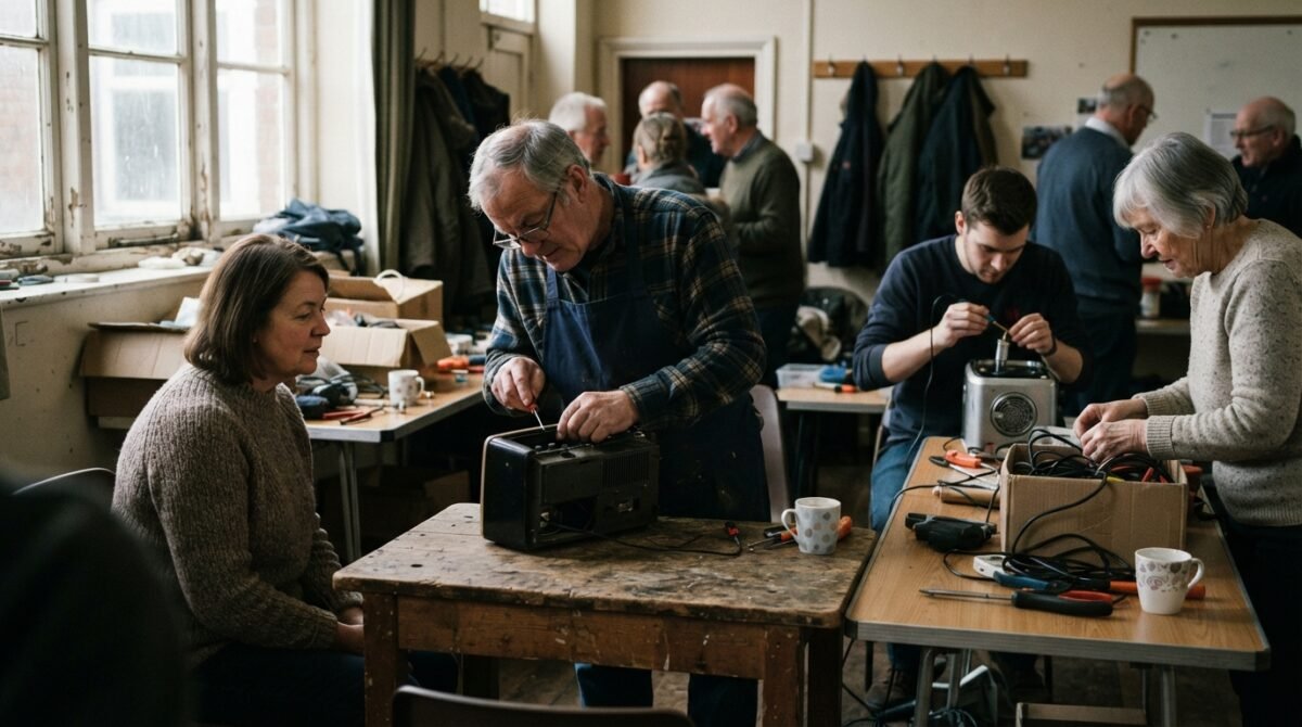 Developing an occupational perspective of community repair cafés: a qualitative inquiry
