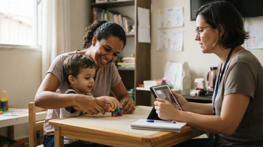 Errata: Tecnologia e intervenção precoce: produção de vídeos para o apoio às práticas centradas na família no Brasil