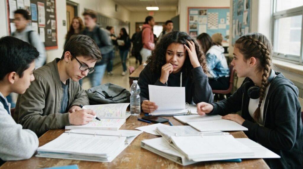 Exam anxiety, occupational balance, and participation in adolescents across education levels