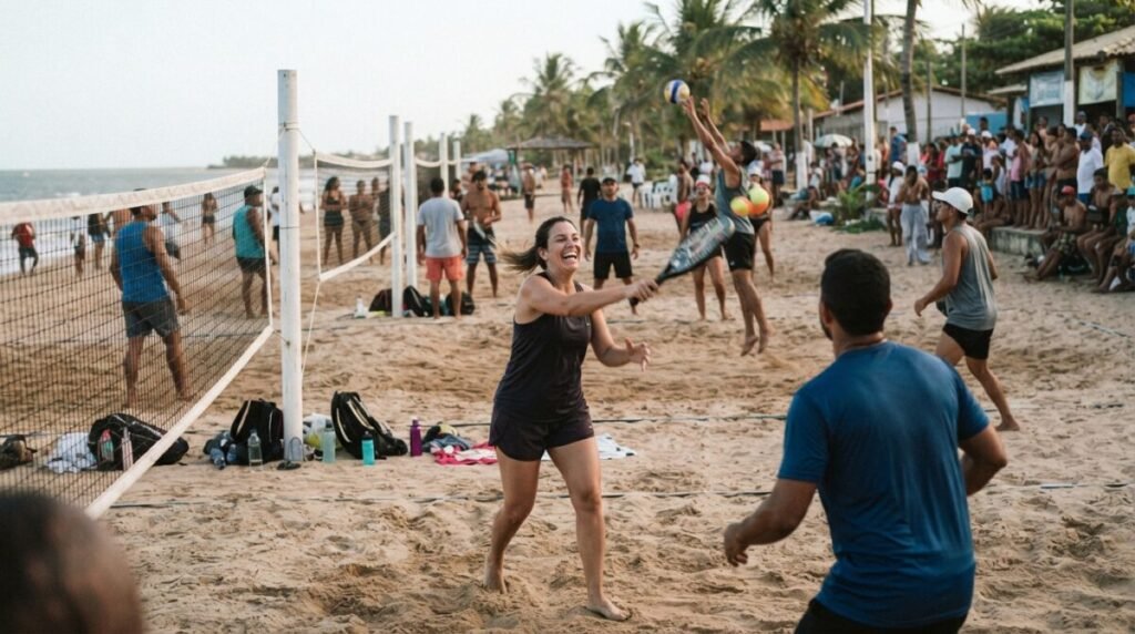Governador Nunes Freire recebe o CREFITO-16 MOVE com Treinão de Beach Tennis e Vôlei de Praia!