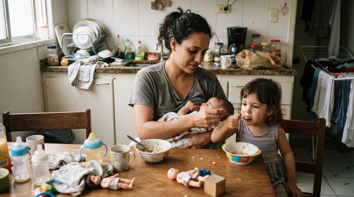 O impacto da maternidade no cotidiano de mulheres com filhos de 0 a 4 anos