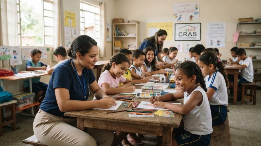 Oficinas de atividades com crianças na assistência social: relato de uma experiência na proteção social básica