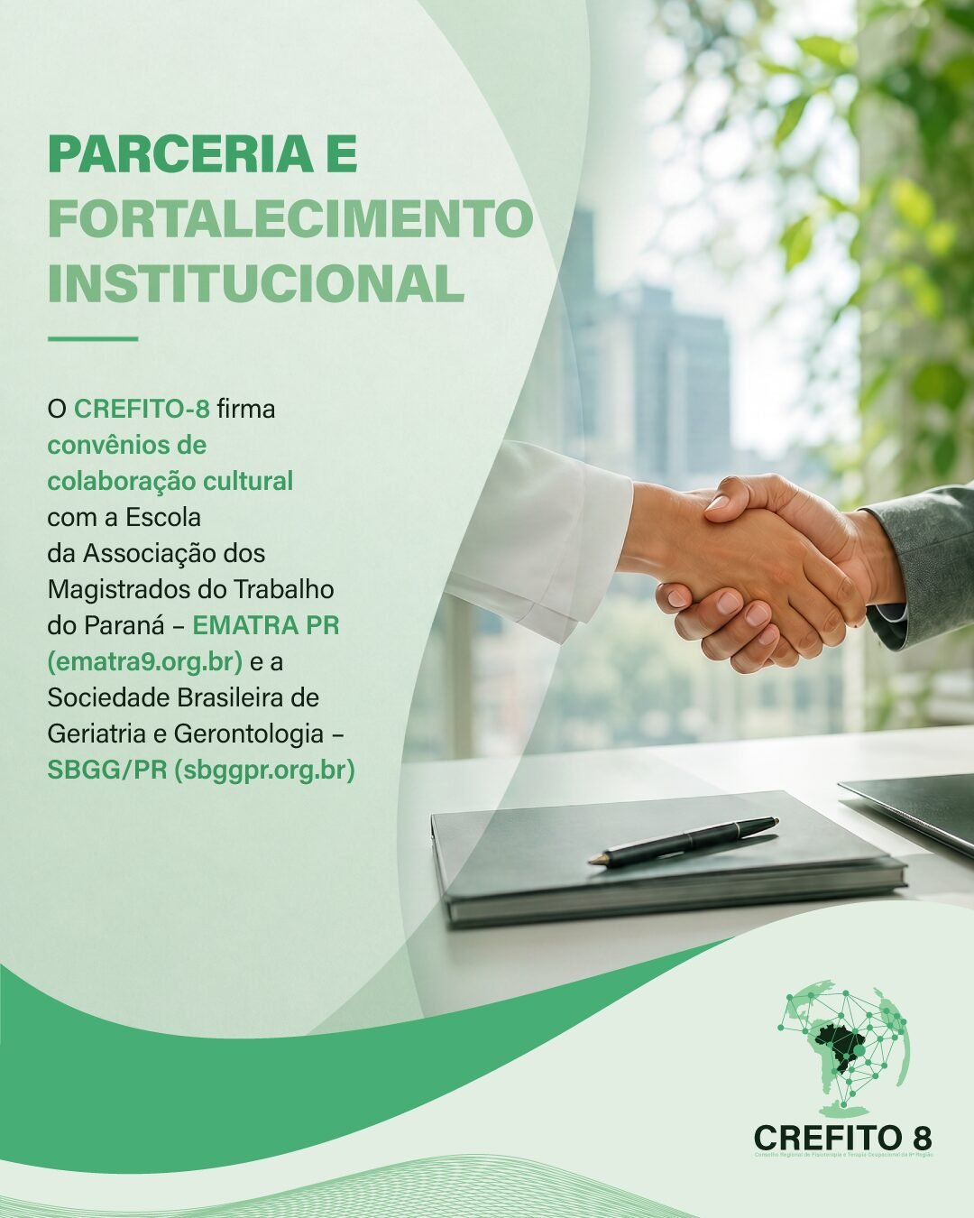 Parceria e Fortalecimento Institucional