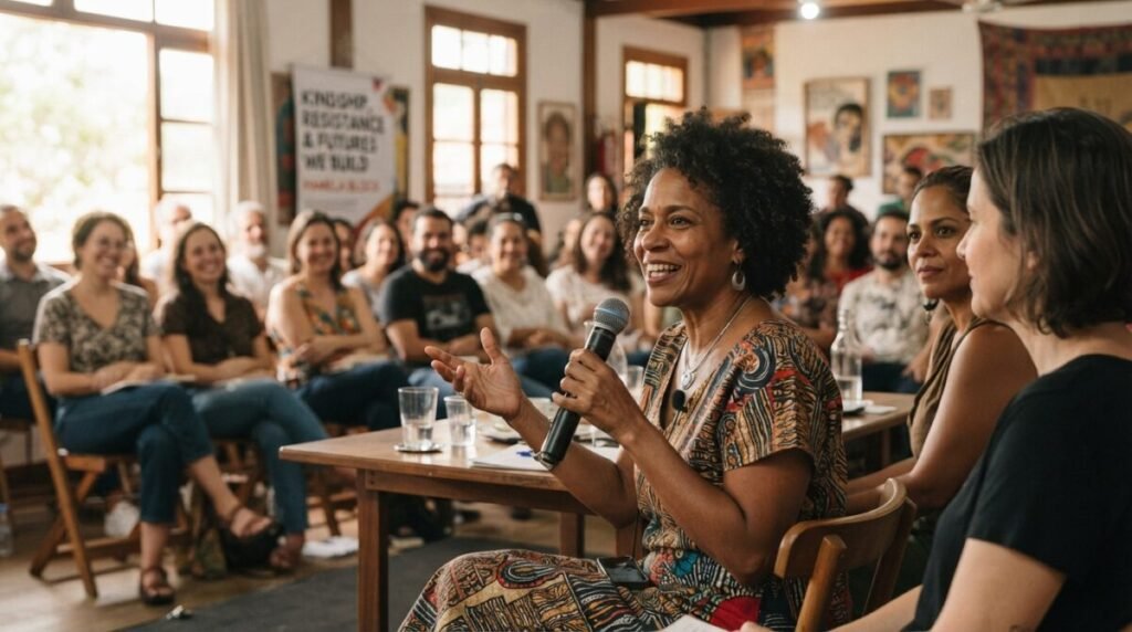 Parentesco, resistência e os futuros que construímos: uma conversa com Pamela Block