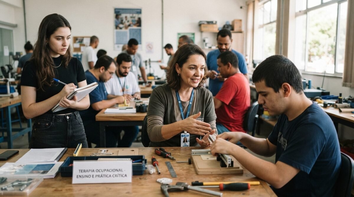 Terapia ocupacional no campo do trabalho: experiências no âmbito do ensino, pesquisa e práticas a partir de aportes teóricos críticos
