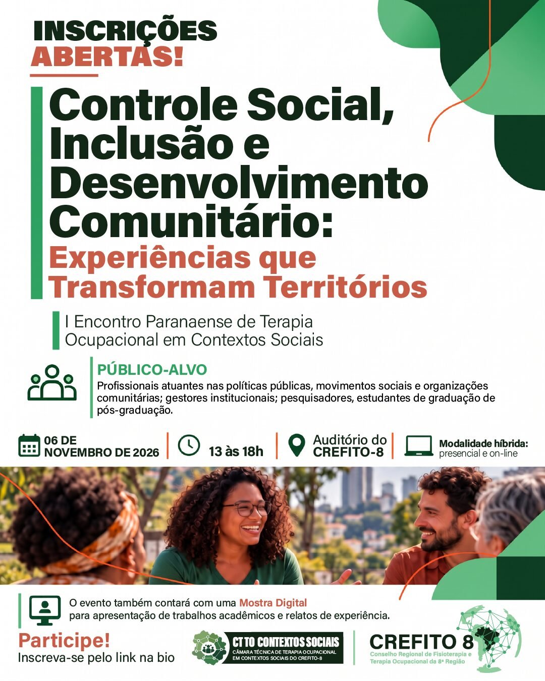 Controle Social, Inclusão e Desenvolvimento Comunitário: Experiências que Transformam Territórios