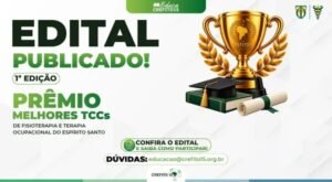 Crefito-15 lança prêmio para melhores TCCs no Espírito Santo